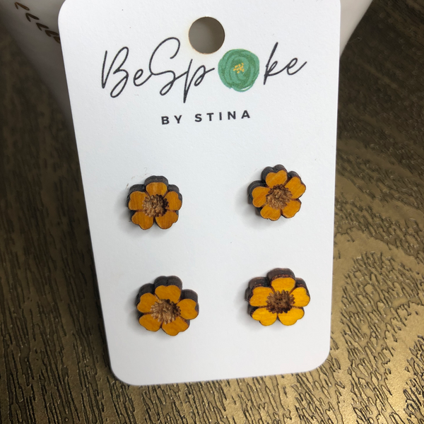 Mommy and Me Summer Flower Stud Earrings