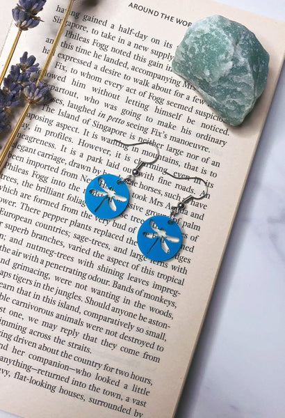 Spring Lovin' Dragonfly Earrings