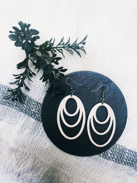 Cindy Lou Triple Hoop Earrings