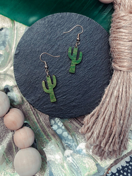 Bella Boho Arizona Cactus Earrings
