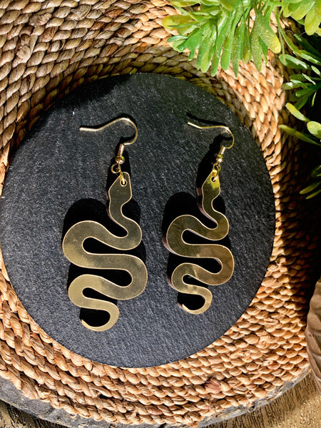 Snake Dangle Earrings
