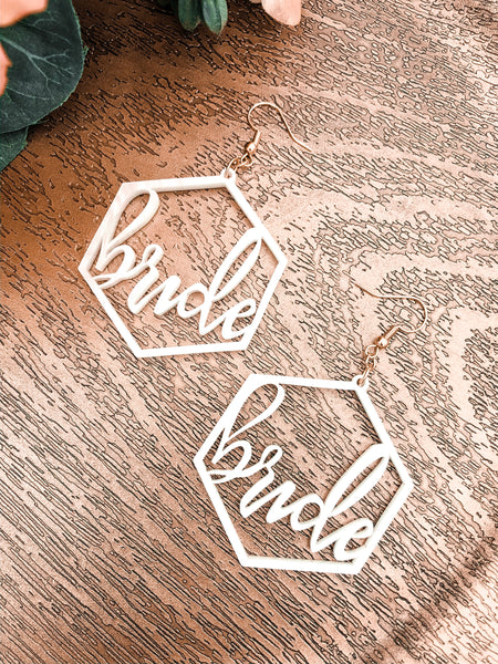 Here Comes The Bride Earrings