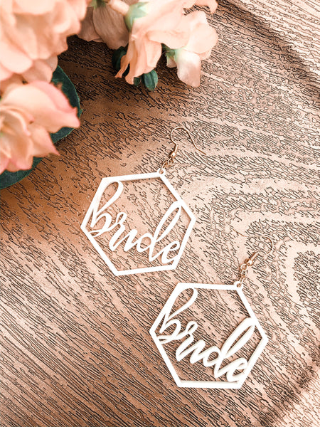 Here Comes The Bride Earrings