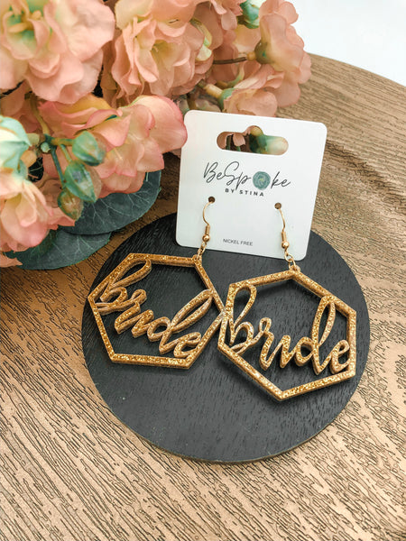 Here Comes The Bride Earrings
