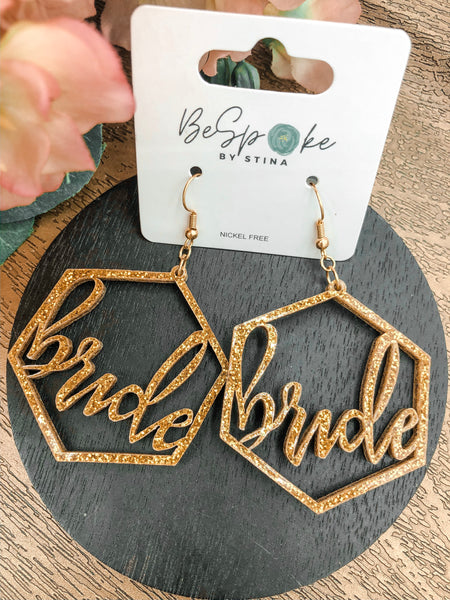 Here Comes The Bride Earrings