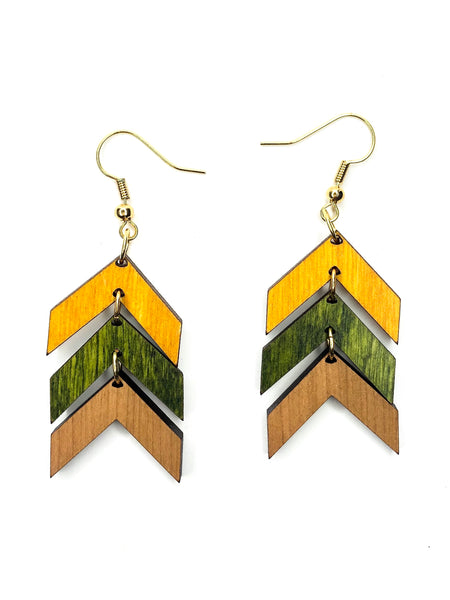 Polly Arrow Dangles - Earth Multi