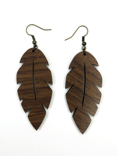 Palm Beach Leaf Earring