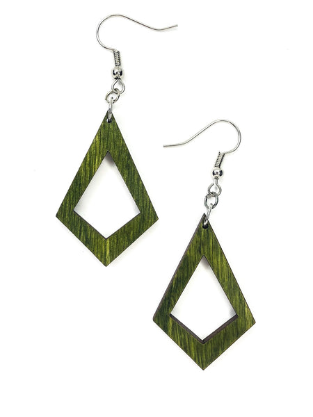 Naomi Hollow Diamond Earrings