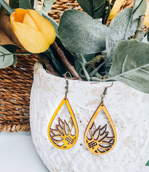 You're A Sunflower Earrings