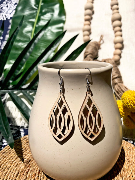 Notre Dame Stained Glass Earrings