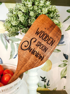 Wooden Spoon Survivor Wooden Cooking/Serving Spoon