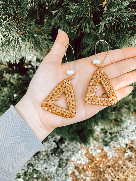 Beautiful Boho Pearl Earrings