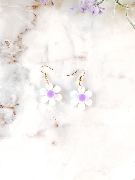 Daisy Flower Earrings