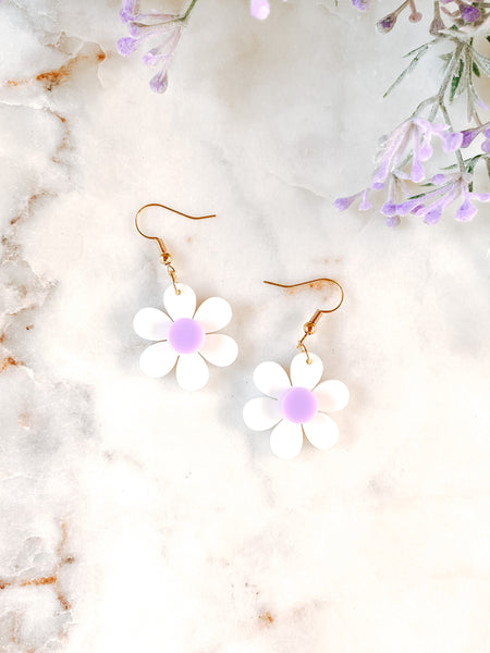 Daisy Flower Earrings