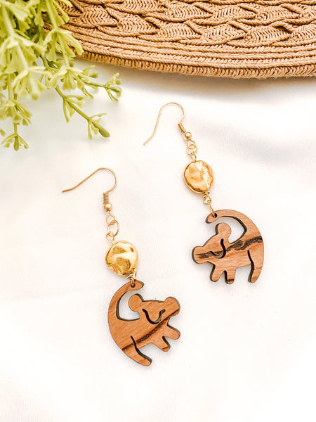 Always Remember Who You Are Simba Earrings