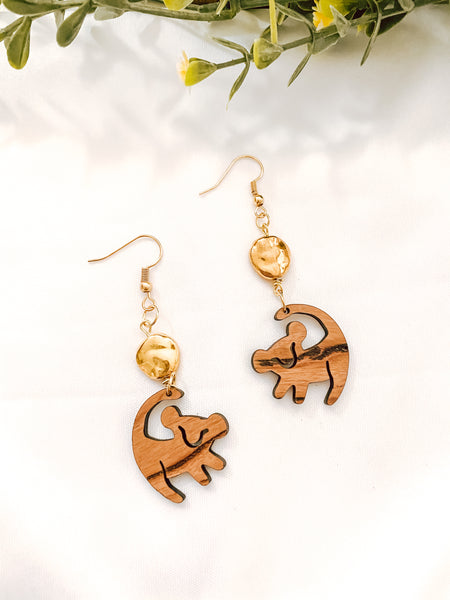 Always Remember Who You Are Simba Earrings