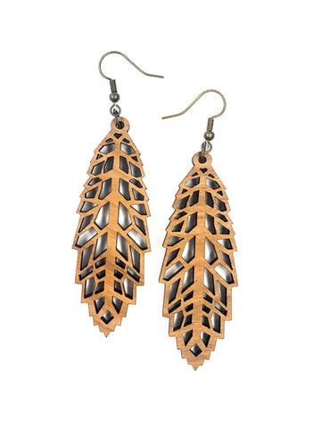 Jessica Forest Leaf Earrings