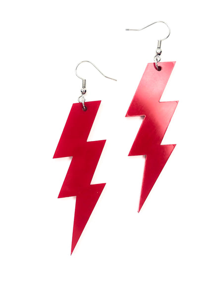 Electra Lightning Bolt Earrings