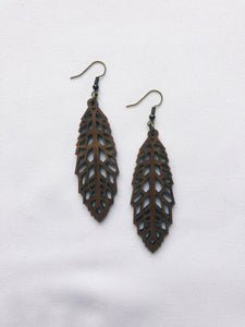 Jessica Forest Leaf Earrings