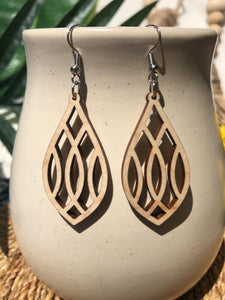 Notre Dame Stained Glass Earrings