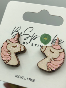 Unicorn Molly Stud Earrings