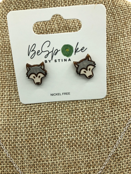 Mini Fox Stud Earrings