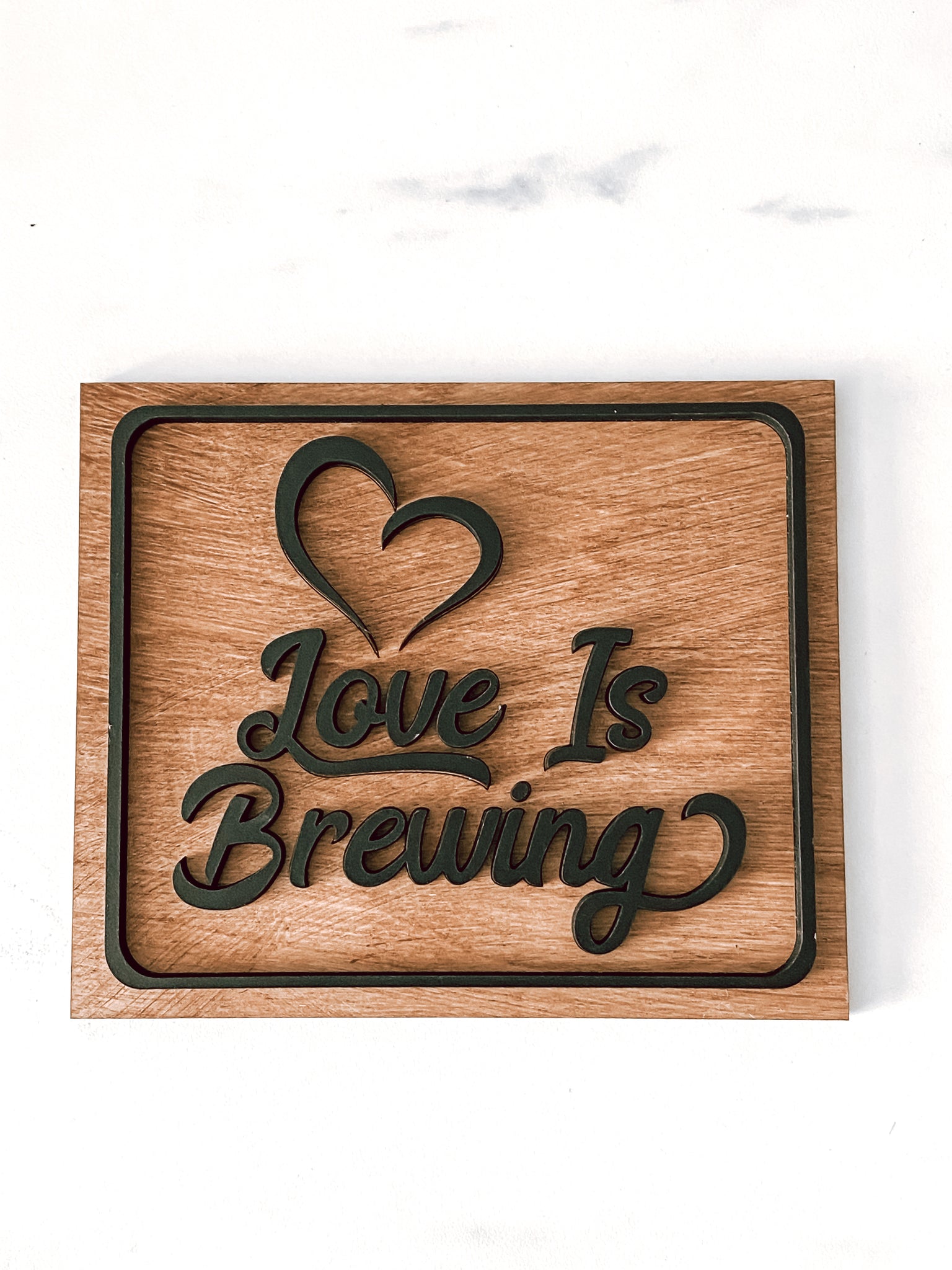 Love is Brewing Sign