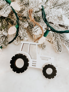 Farmhouse Tractor Ornament